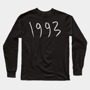 Hand Drawn 1993 Long Sleeve T-Shirt